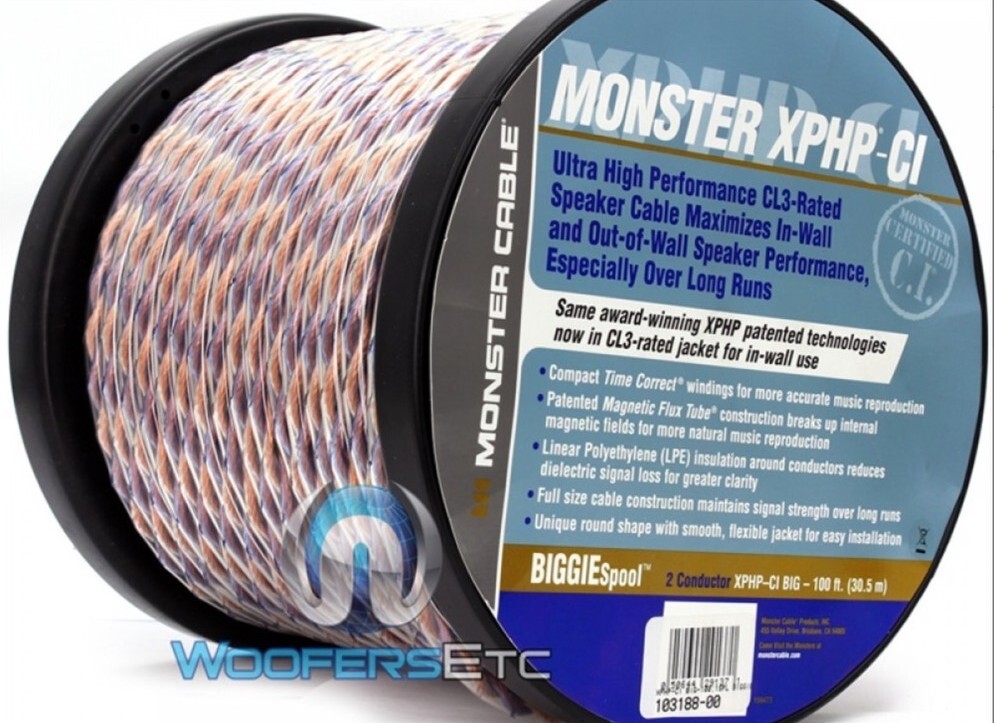 Monster Cable Custom Recycled Copper Audio Cable